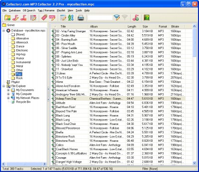 Collectorz.com MP3 Collector 2.2.4 screenshot