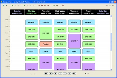 Collegiate Daily Planner 3.0.0 screenshot