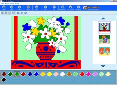 Color-It-Up Game 2.0 screenshot Color-It-Up Game 2.0 screenshot