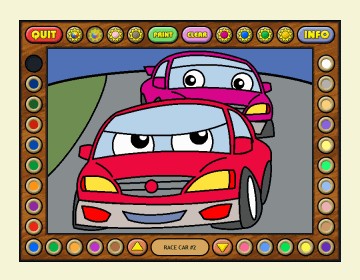 Coloring Book 11: Trucks and Things that Go 1.0.01 screenshot