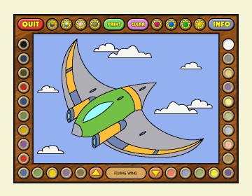Coloring Book 12: Things that Fly 1.02.59 screenshot Coloring Book 12: Things that Fly 1.02.59 screenshot