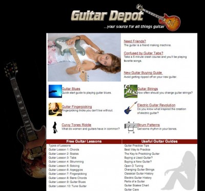 Complete Guitar Resource FREE 1.1 screenshot Complete Guitar Resource FREE 1.1 screenshot