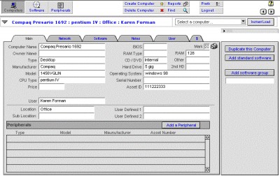 Computer Admin Lite Win 3.72 screenshot Computer Admin Lite Win 3.72 screenshot