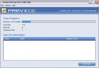 ComputerSecurityInvestigator 1.0 screenshot