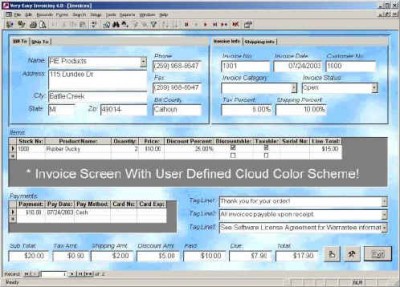 Controlling Your Business 4.0.0 screenshot Controlling Your Business 4.0.0 screenshot