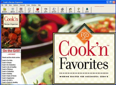 Cook'n Recipe Organizer 6.94 screenshot