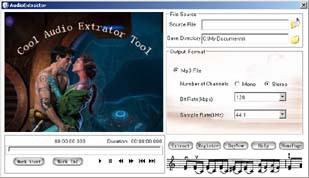 Cool Audio Extractor 1.25 1.25 screenshot Cool Audio Extractor 1.25 1.25 screenshot