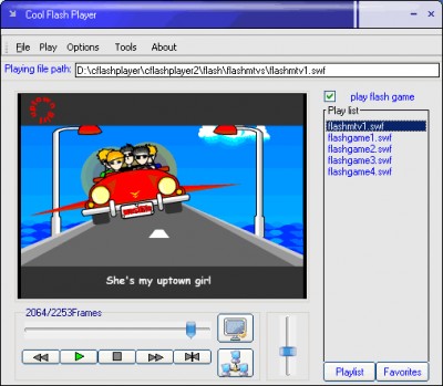 Cool Flash Player 2.18 screenshot Cool Flash Player 2.18 screenshot