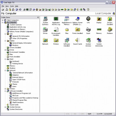 Cool Info FX 5.0 screenshot Cool Info FX 5.0 screenshot