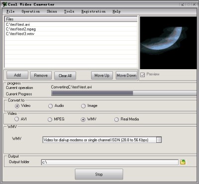 Cool Video Converter 2.7 screenshot Cool Video Converter 2.7 screenshot