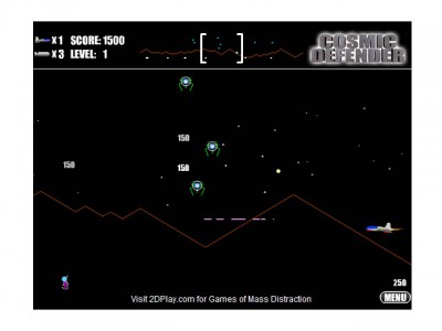 Cosmic Defender 1.2 screenshot Cosmic Defender 1.2 screenshot