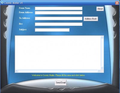 Cosmic Mailer 1.01 screenshot