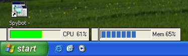 CPU Usage 1.0 screenshot CPU Usage 1.0 screenshot