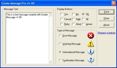 Create Message Pro 1.00 screenshot Create Message Pro 1.00 screenshot