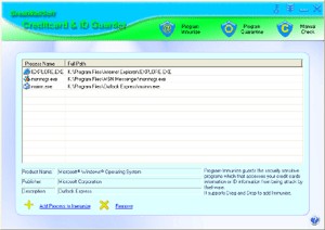 Credit Card and ID Guarder 2.03 screenshot Credit Card and ID Guarder 2.03 screenshot