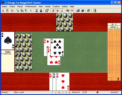 Play Canasta Free Online  Computer on Games 2008 Free Download  Play Two Player Cribbage Against An Online