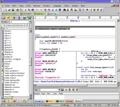 CRiSP Programmers Editor 9.3 screenshot