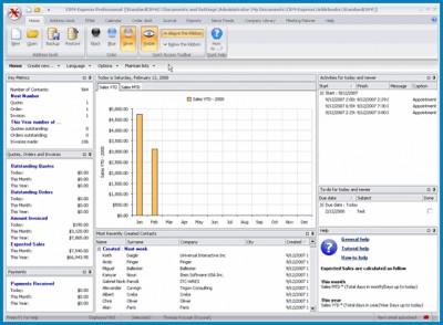 CRM-Express eSales 3.29 screenshot