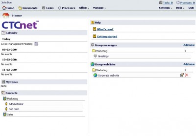 CTCnet 2.4 screenshot