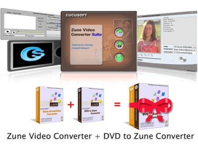 CUCUS0FT ZUNE Video Converter Suite 5.64.15 screenshot