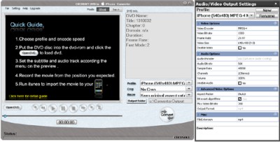 Cucusoft DVD to iPhone Video Converter 8.13 screenshot Cucusoft DVD to iPhone Video Converter 8.13 screenshot