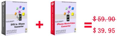 Cucusoft iPhone Video + DVD to iPhone 6.03 screenshot Cucusoft iPhone Video + DVD to iPhone 6.03 screenshot