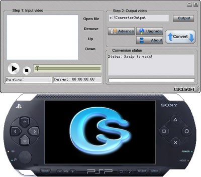 Cucusoft PSP Movie/Video Converter 3 7.82 screenshot Cucusoft PSP Movie/Video Converter 3 7.82 screenshot
