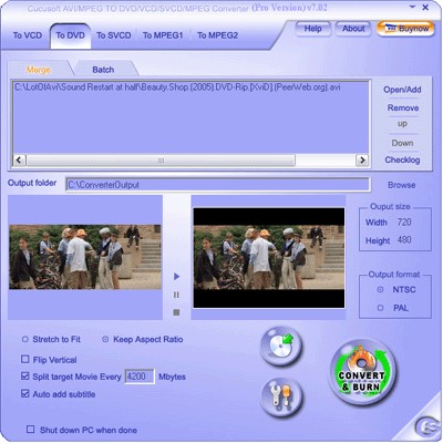 Cucusoft Video Converter Piatinum 7.3.1 screenshot Cucusoft Video Converter Piatinum 7.3.1 screenshot