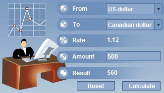 Currency Converter Applets 1.0 screenshot Currency Converter Applets 1.0 screenshot