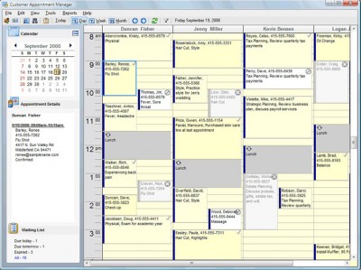 Customer Appointment Manager 3.0 screenshot