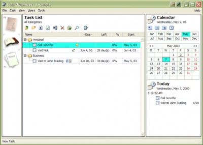 Cute Organizer 3.0 screenshot