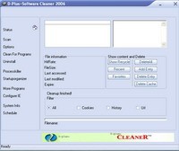 D-Plus+Software Cleaner 2007 screenshot