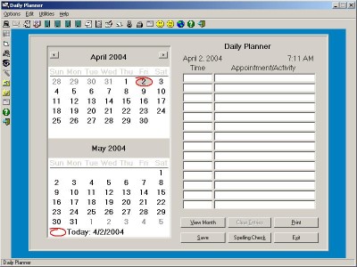 Daily Planner Journal 4.0a screenshot