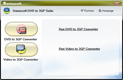 Daniusoft DVD to 3GP Suite 1.2.31 screenshot Daniusoft DVD to 3GP Suite 1.2.31 screenshot