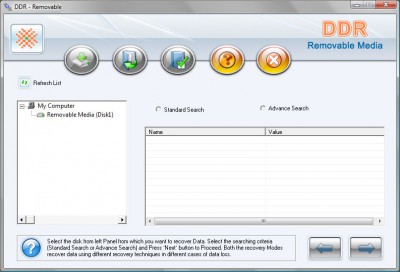 Data Recover For Memory Card 2011.1105 screenshot