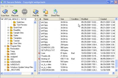 Data Recovery 3.0 screenshot Data Recovery 3.0 screenshot