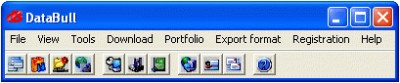 DataBull - download stock quotes 2.3.3 screenshot