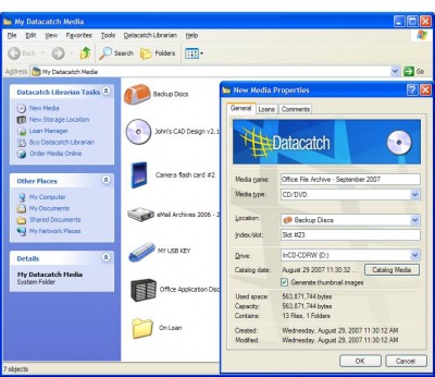 Datacatch Librarian Standard Edition 2.0.1.539 screenshot