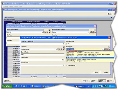 DataForms.Net Single Developer License 2.0 screenshot DataForms.Net Single Developer License 2.0 screenshot