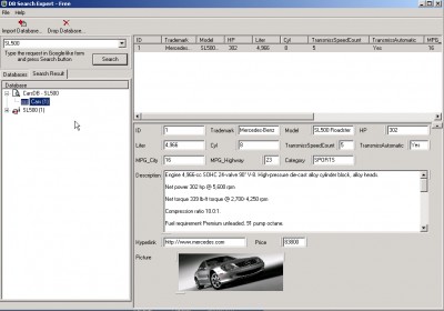 DB Search Expert Free 1.0 screenshot