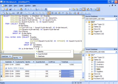 DB Workbench 3.0.2 screenshot DB Workbench 3.0.2 screenshot