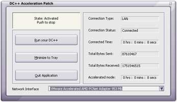 DC++ Acceleration Patch 4.7.3 screenshot DC++ Acceleration Patch 4.7.3 screenshot