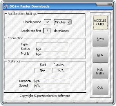 DC++ FasterDownloads 2.8 screenshot DC++ FasterDownloads 2.8 screenshot