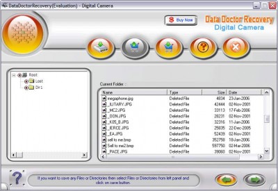Deleted digital pictures recovery 2.0.1.5 screenshot Deleted digital pictures recovery 2.0.1.5 screenshot