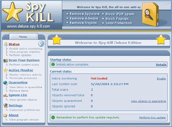 Deluxe Spy-Kill 2.1 screenshot Deluxe Spy-Kill 2.1 screenshot