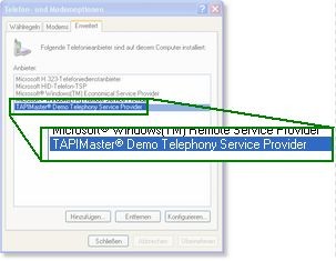 Demo TAPI Driver 3.1 screenshot