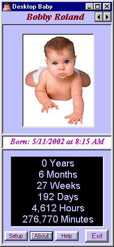 DeskTop Baby 1.2 screenshot