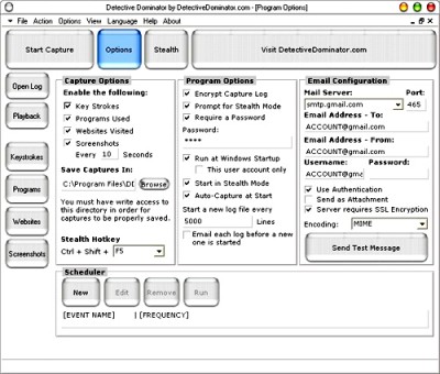 Detective Dominator 3.2.010914 screenshot Detective Dominator 3.2.010914 screenshot