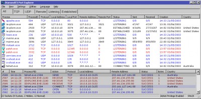 DiamondCS Port Explorer 2.100 screenshot