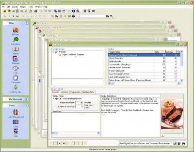 Digital Cookbook 2.4 screenshot
